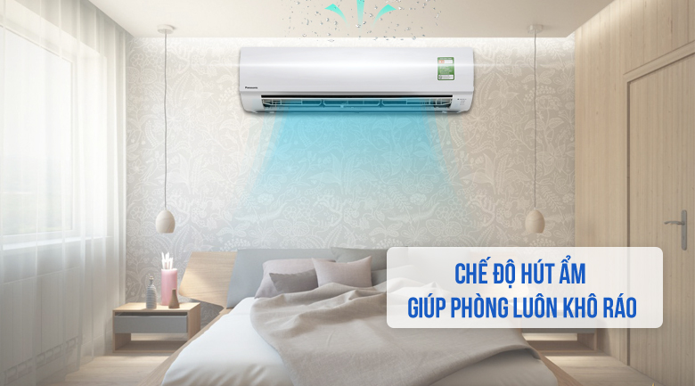 Chế độ hút ẩm - Máy lạnh Panasonic 2.5 HP CU/CS-N24TKH-8