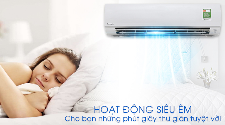 Hoạt động siêu êm - Máy lạnh Panasonic 2.5 HP CU/CS-N24TKH-8