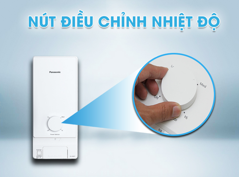 Điều chỉnh nhiệt độ (công suất) 3 chế độ: Thấp/Trung bình/Cao - dienlanhsaigon.vn