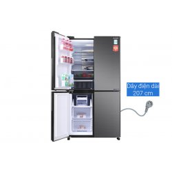 Tủ lạnh Sharp Inverter 525 lít SJ-FX600V-SL mới 2021